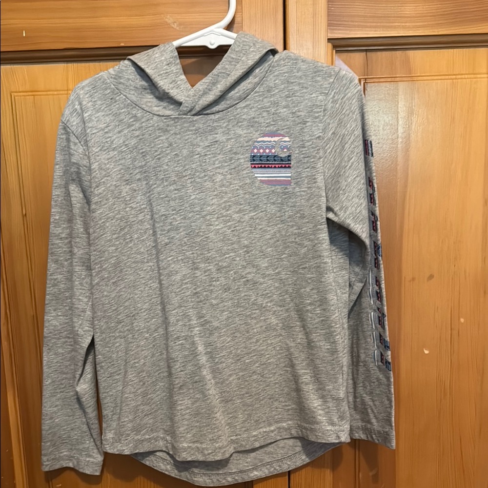Carhartt Gray tshirt Hoodie Casual Wear